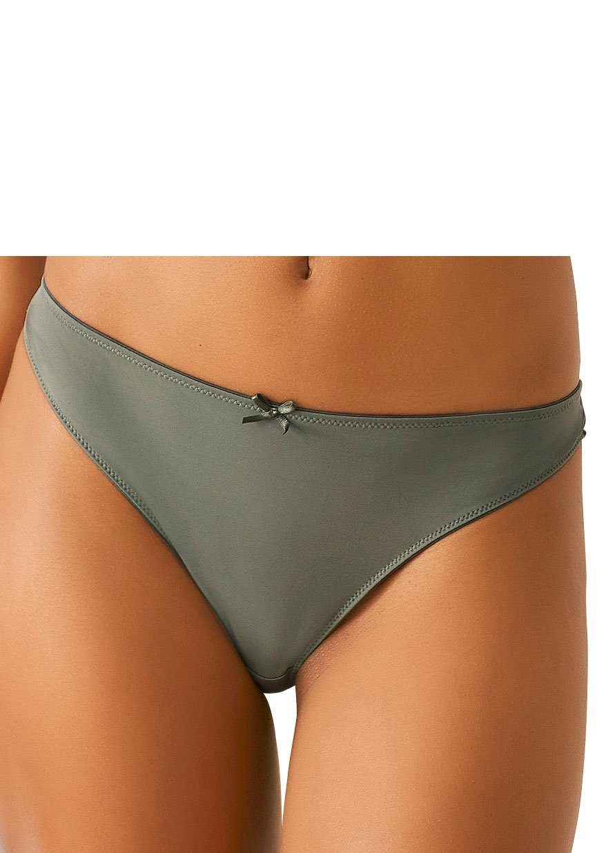 petite fleur by Lascana String (Packung, 3 Stück) hinten komplett aus zarter Jacquardspitze