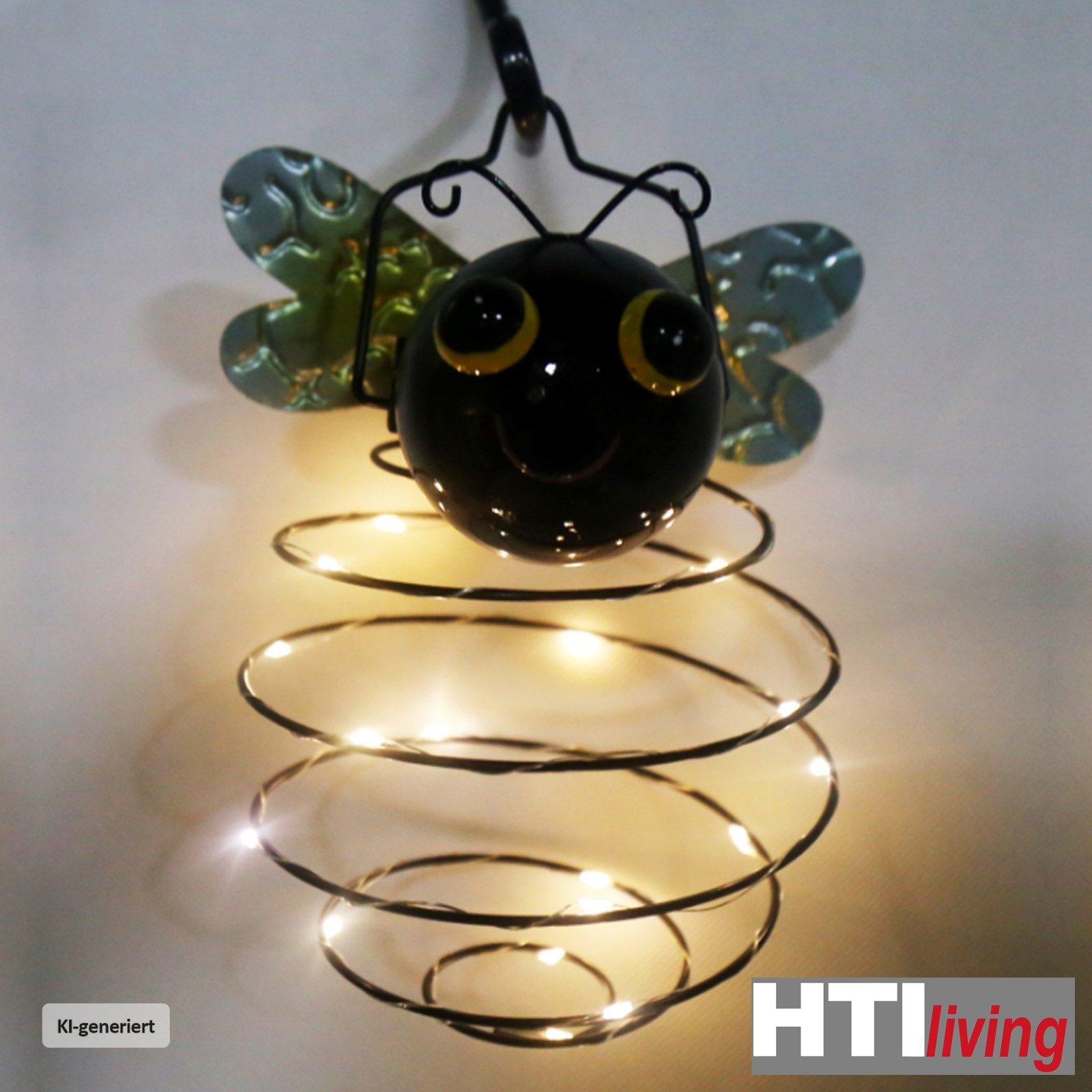 HTI-Living LED Solarleuchte Solarlicht Biene Soley, LED, Gartenleuchte