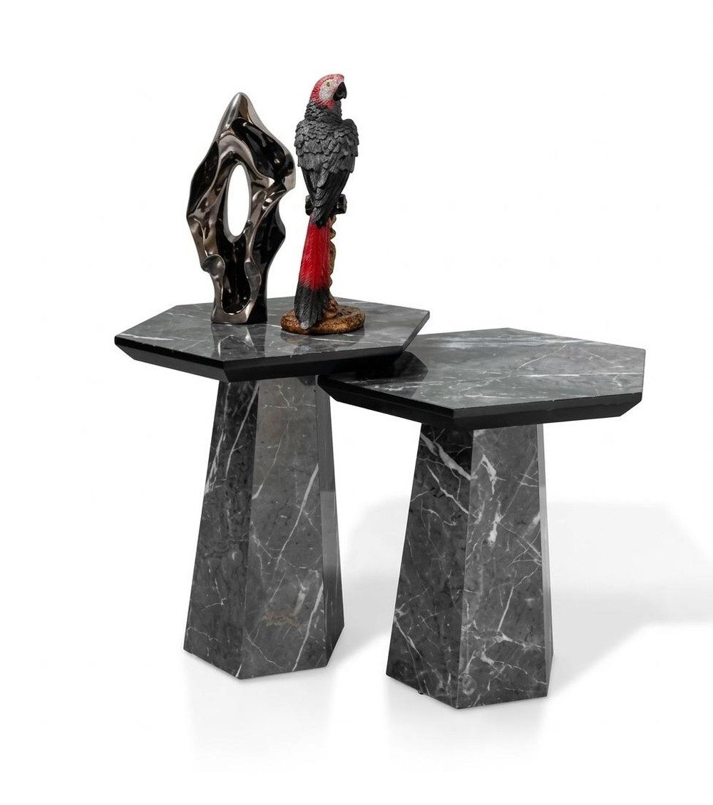 Xlmoebel Beistelltisch Elegantes Set aus 2 modernen Tischen für dein Zuhause, Made in Europa