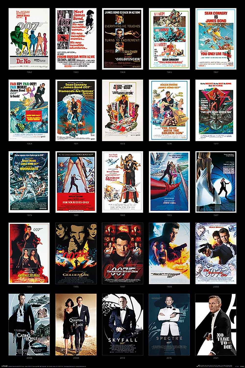 PYRAMID Poster James Bond 007 Poster günstig online kaufen