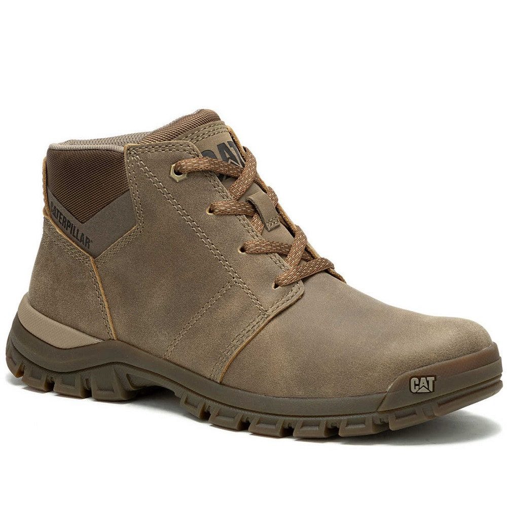 CATERPILLAR Threshold Chukka Herren Schuhe Schnürschuhe Stiefel Leder P725956 Stiefelette Komfort