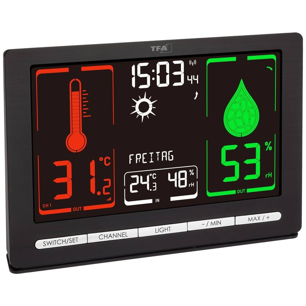 TFA Dostmann Funk-Wetterstation 35.1132.01 Wetterstation