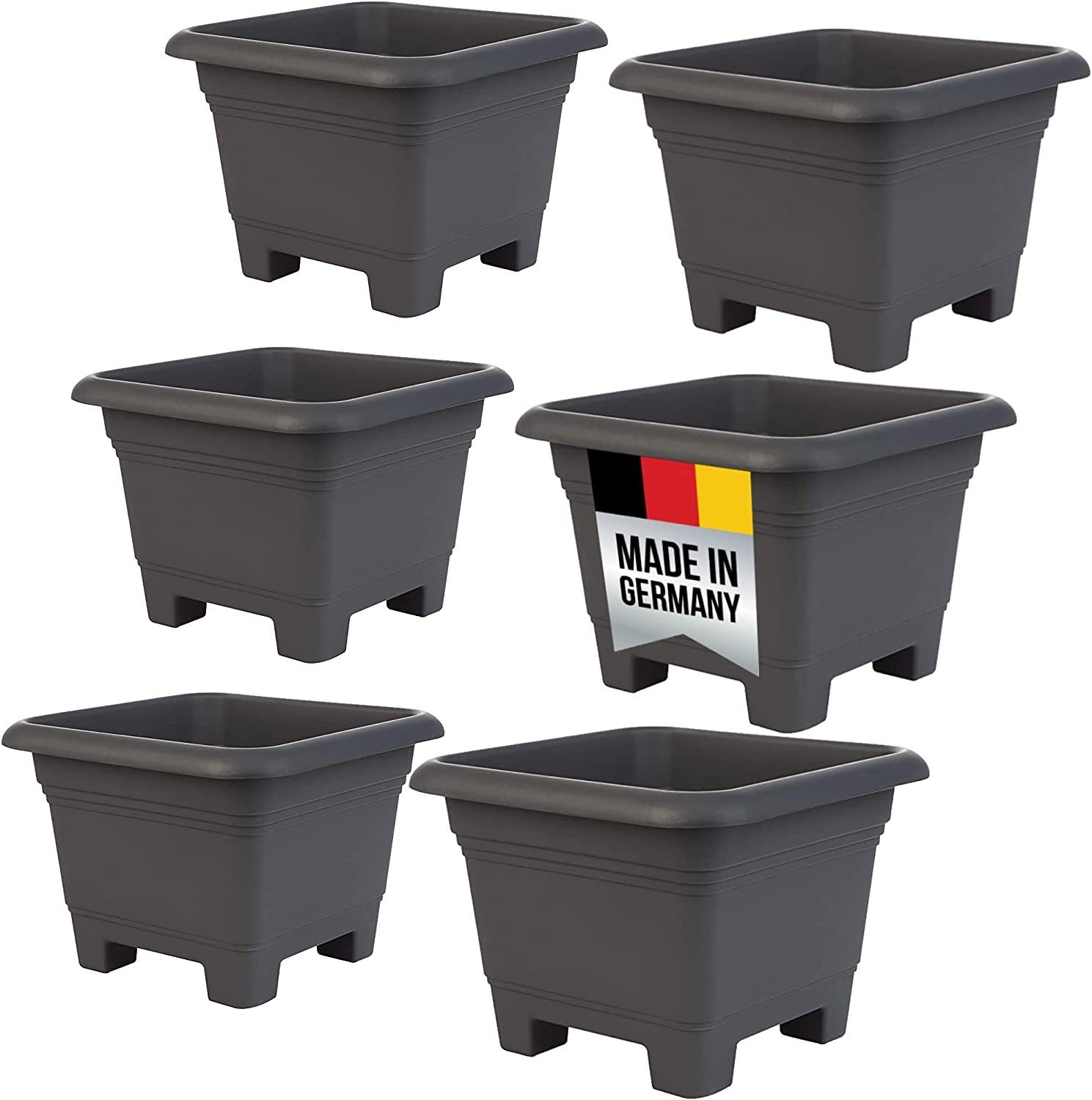 Centi Pflanzkübel Blumentopf Gross Draussen eckig, günstig online kaufen