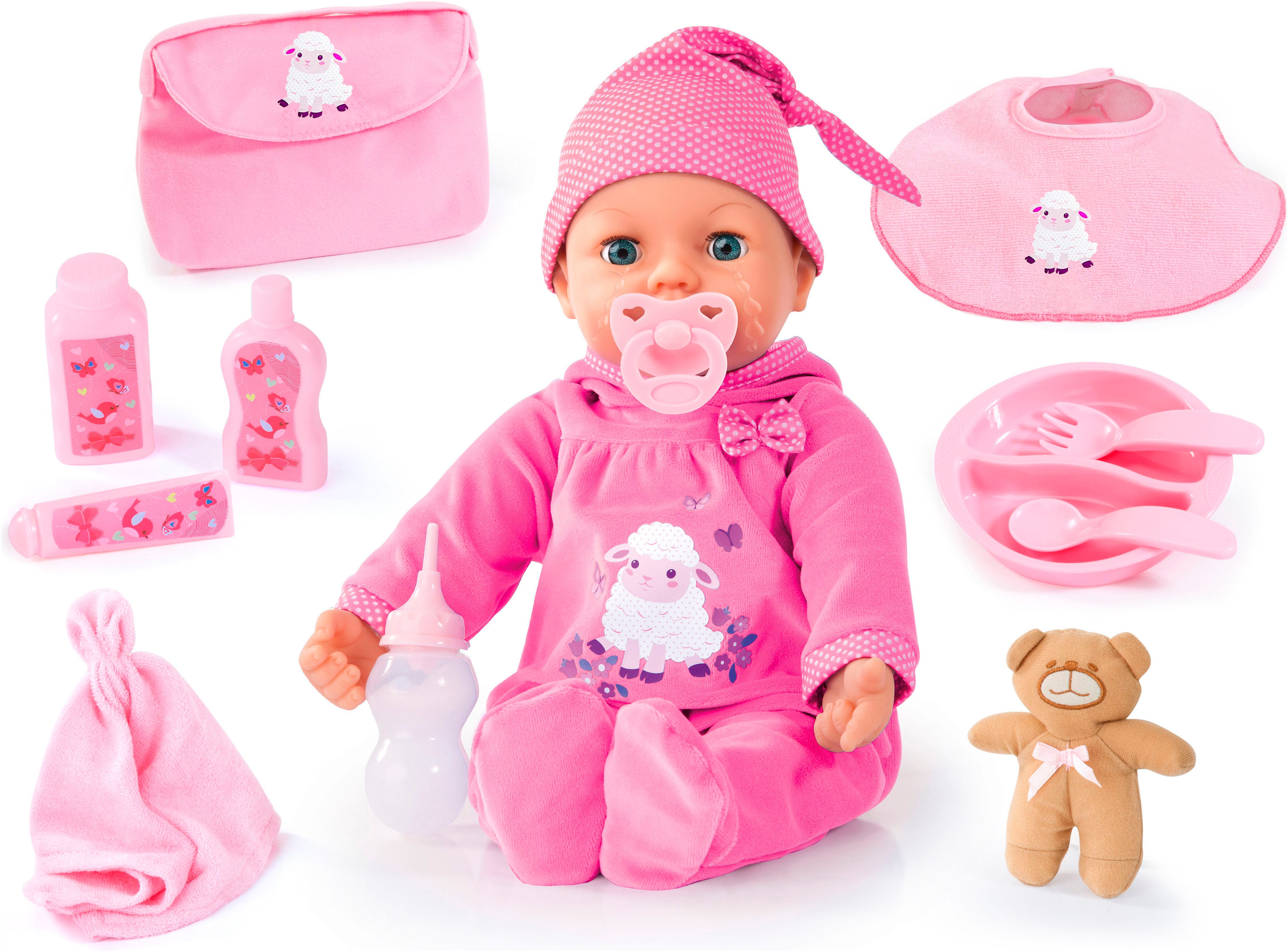 Bayer Babypuppe Piccolina Real Tears, 46 cm (13-tlg) günstig online kaufen