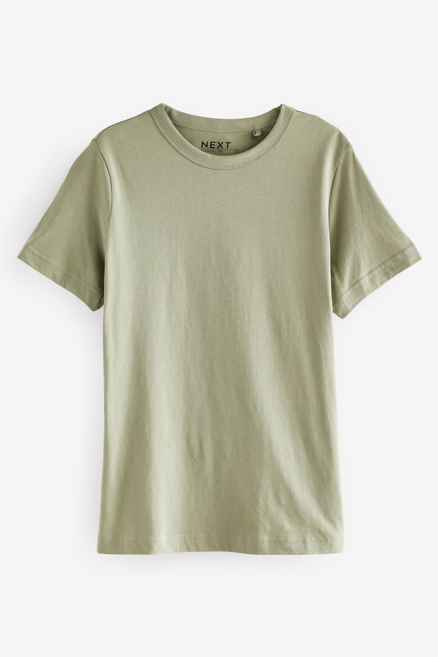 Next T-Shirt Essential Kurzarm-T-Shirt mit Rundhalsausschnitt günstig online kaufen