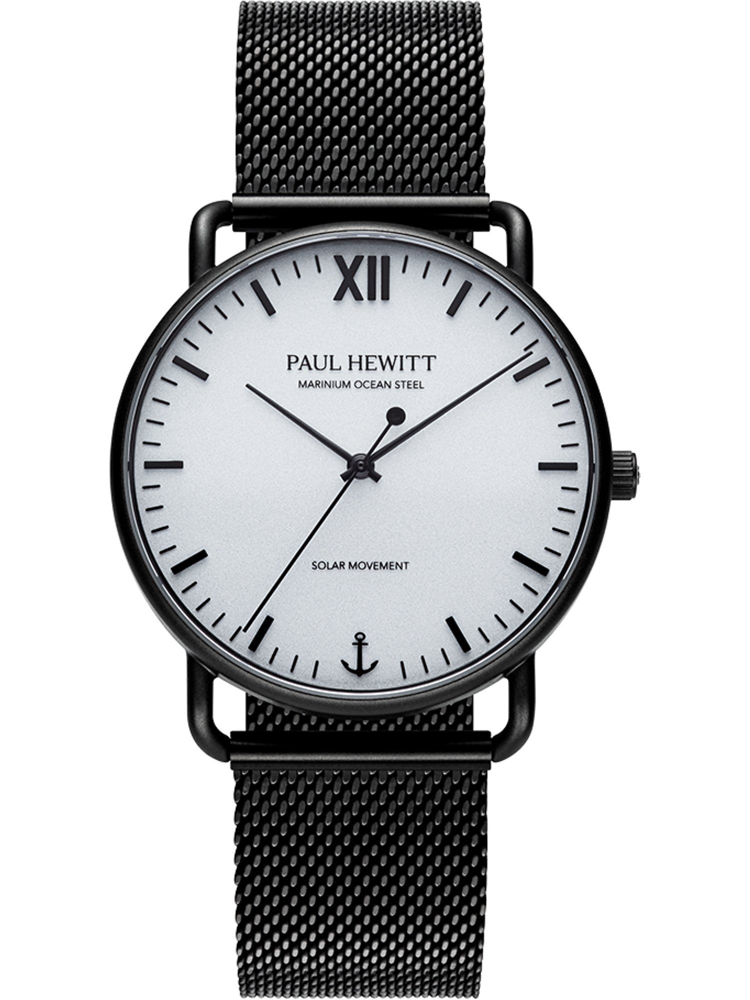 PAUL HEWITT Quarzuhr Paul Hewitt Uhren Analog Solar, Klassikuhr