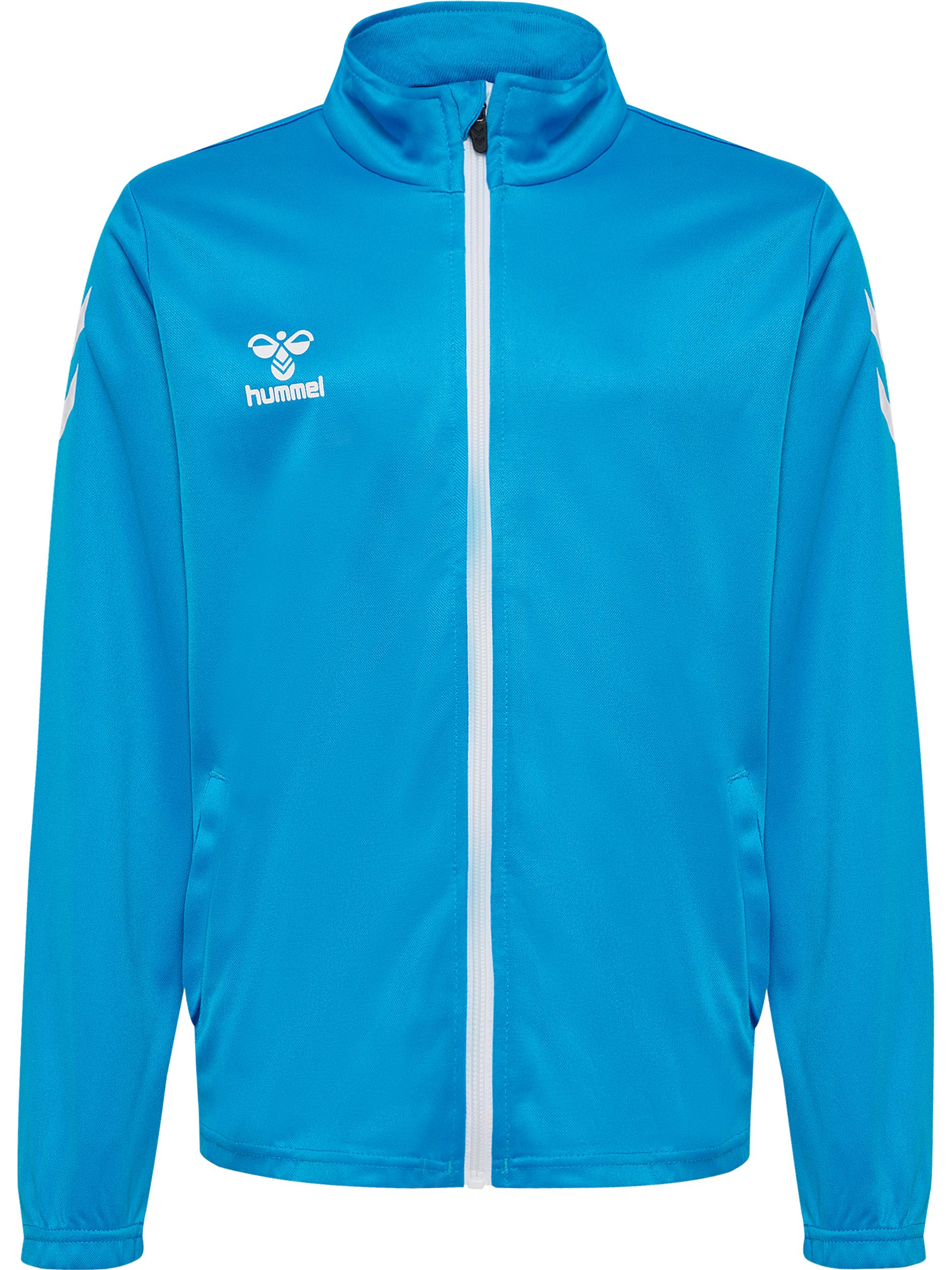 hummel Trainingsanzug HMLLOGO SUIT KIDS (2-tlg), für Kinder und Jugendliche, zweiteiliges Set mit Jacke und Hose