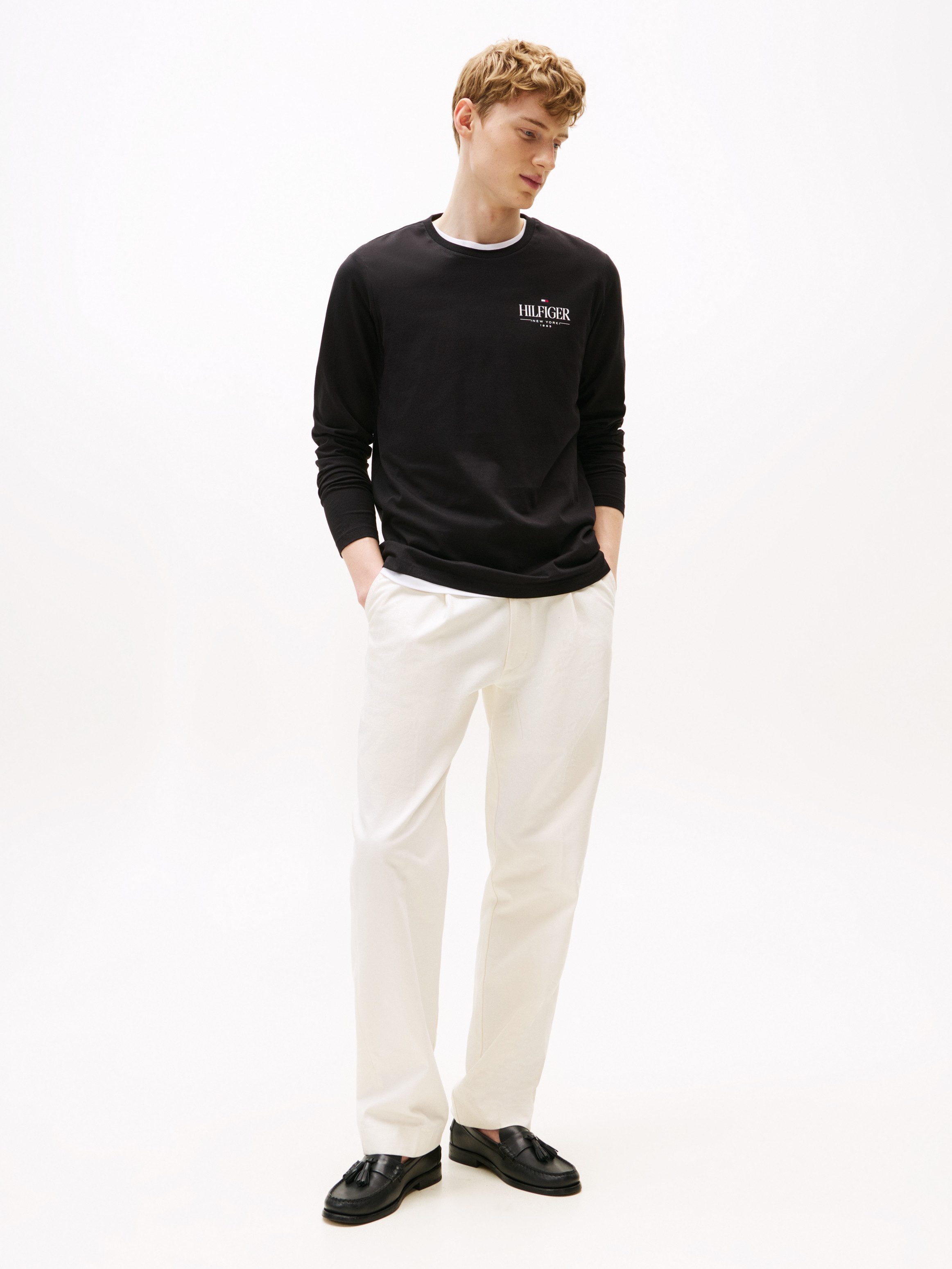 Tommy Hilfiger Longsleeve HILFIGER STACK LS günstig online kaufen