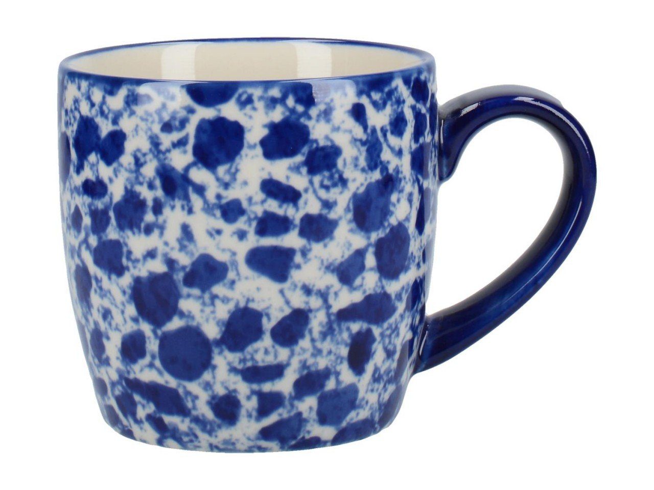 Keramik, B:8.7cm Becher, Blau L:13cm Tops Keramik Creative H:9cm