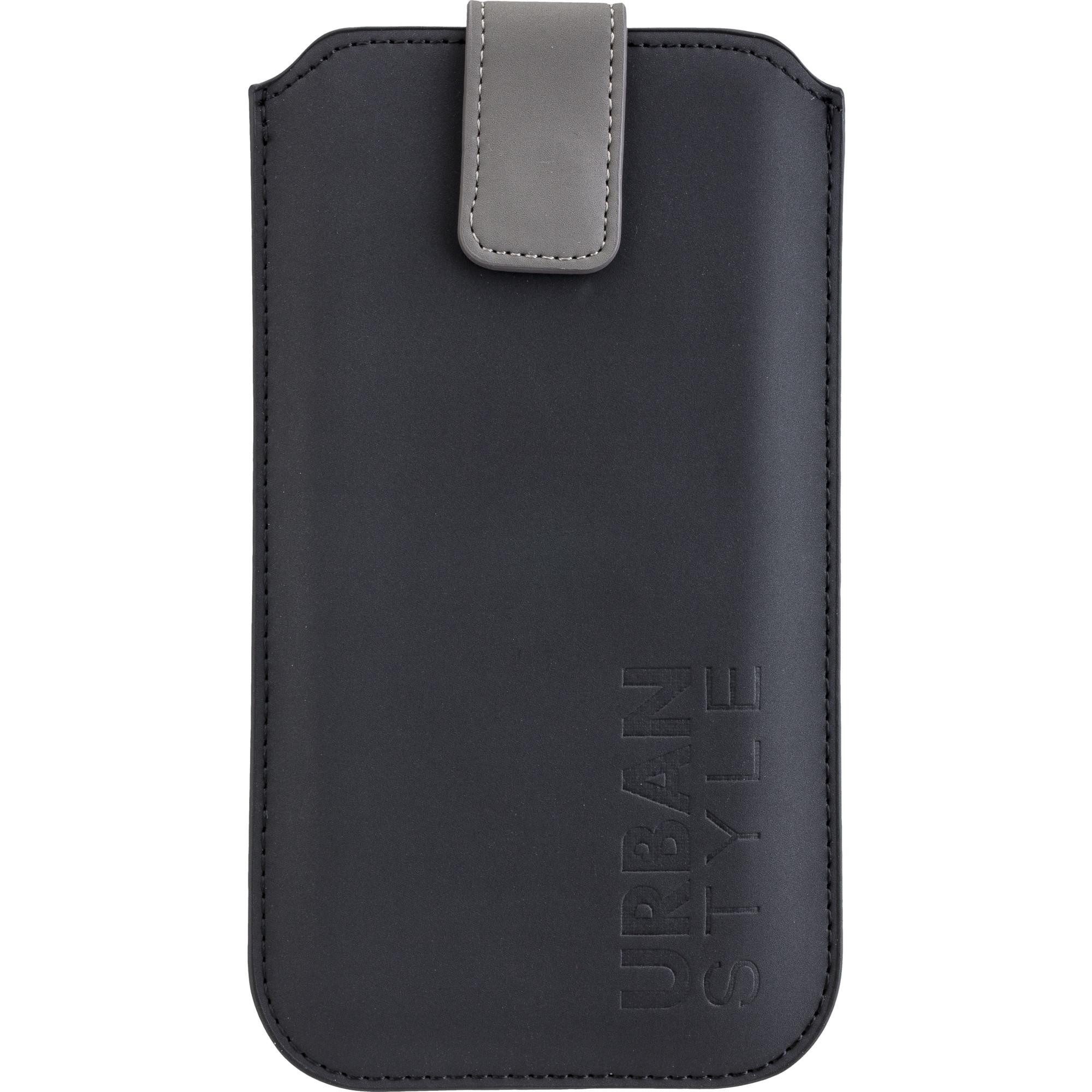 Peter Jäckel Handyhülle URBAN STYLE TREND CASE 6.9" Sleeve Schwarz - Schützhülle für