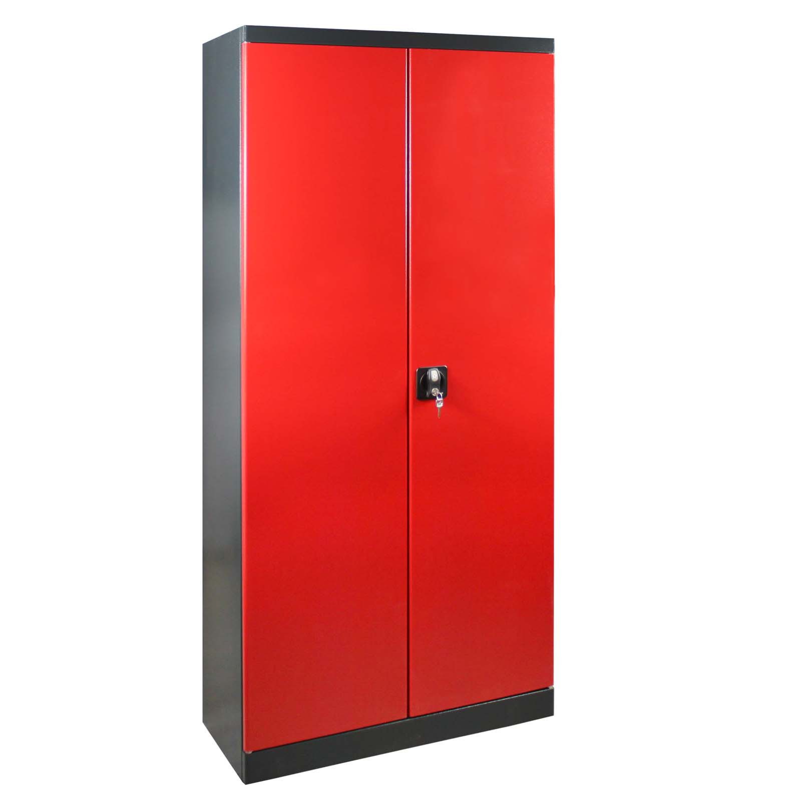 ADB Stauraumschrank Flügeltürenschrank / Putzschrank (BxHxT) 800 x 1780 x 370 mm