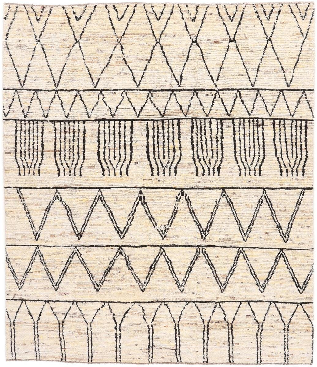 Orientteppich Berber Design 242x283 Handgeknüpfter Moderner Orientteppich, Nain Trading, rechteckig, Höhe: 20 mm