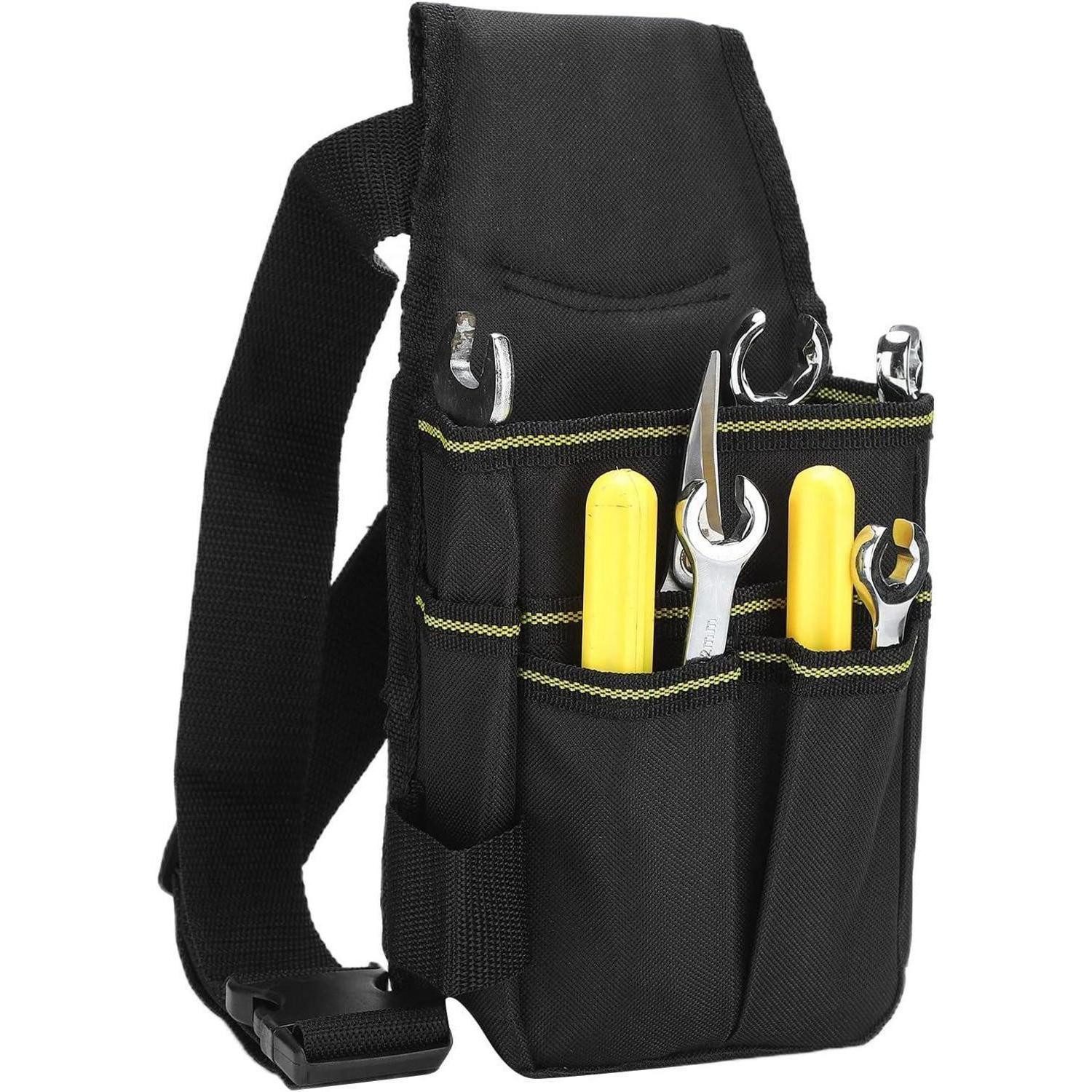LuxusKollektion Werkzeugtasche Elektriker Werkzeugtasche mit Gürtel Oxford Stoff