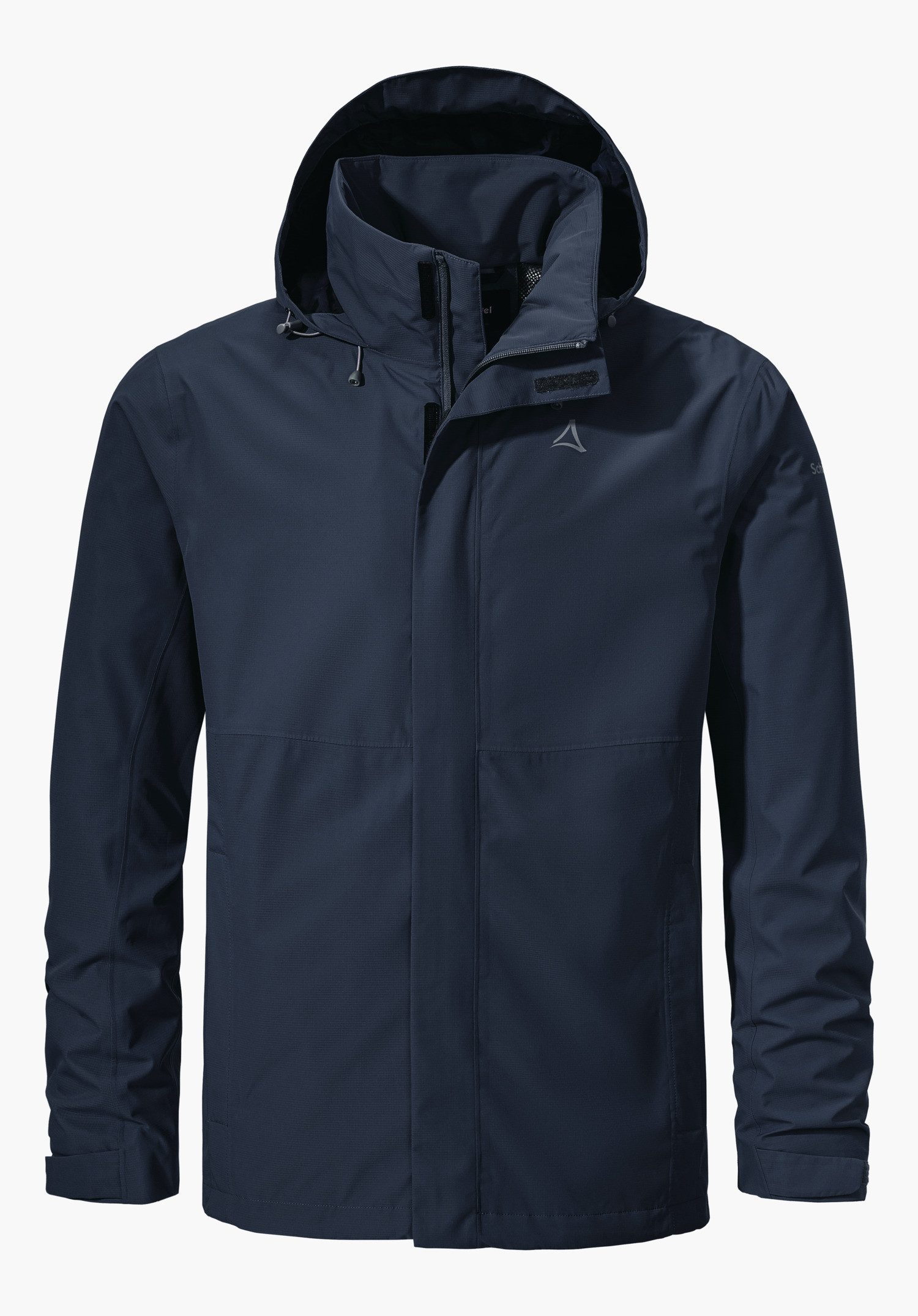 Schöffel Funktionsjacke Gmund M RAIN JKT CS mit einrollbarer Kapuze