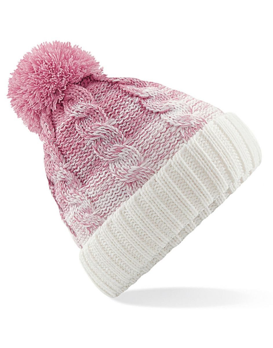 Beechfield® Bommelmütze Ombré Beanie