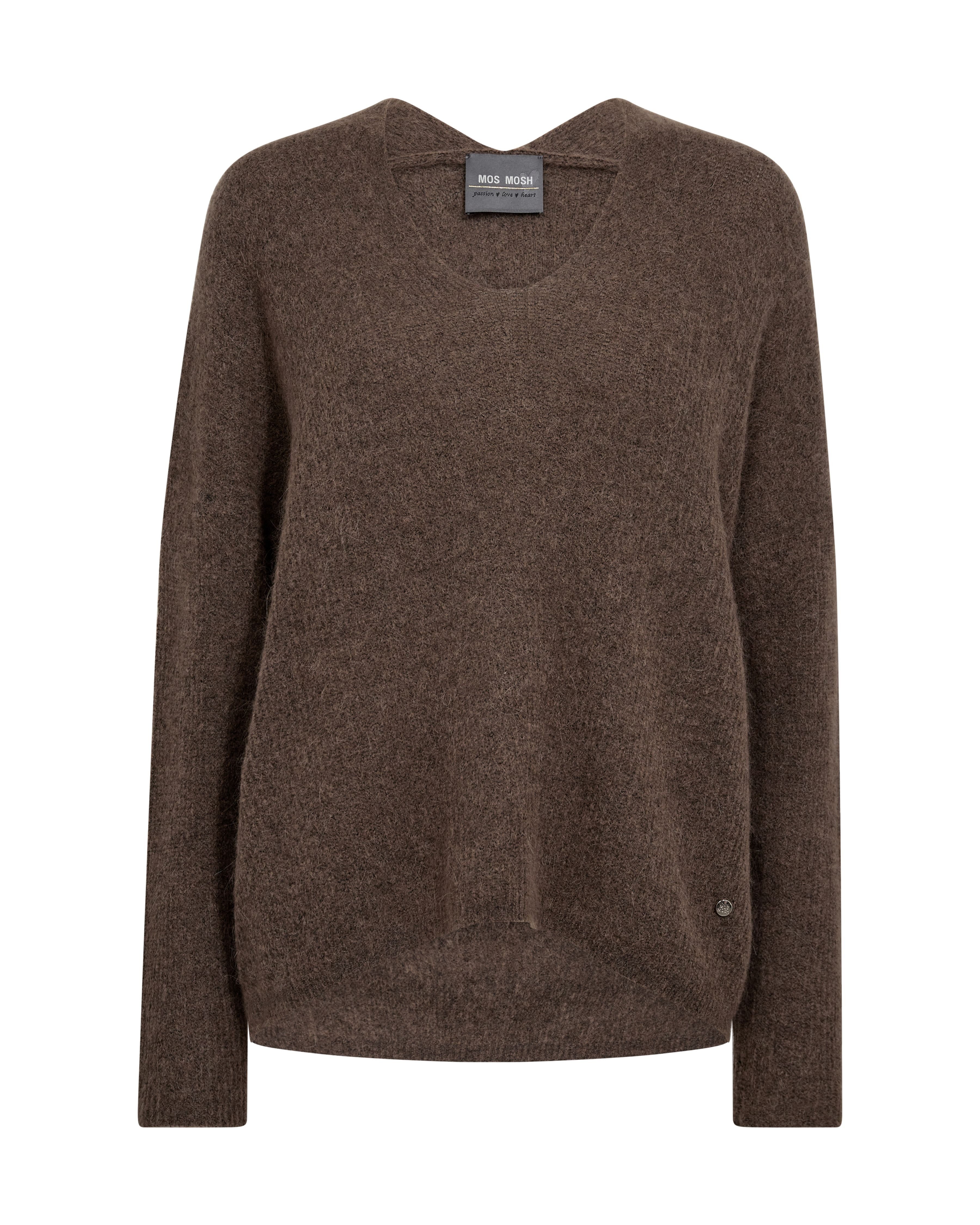 Mos Mosh Strickpullover MMThora V-Neck Knit günstig online kaufen