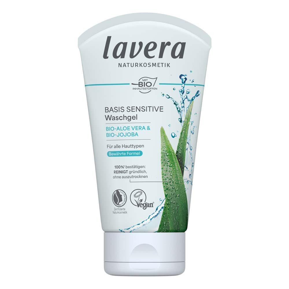 lavera Gesichtsreinigungsgel Basis Sensitiv - Waschgel 125ml