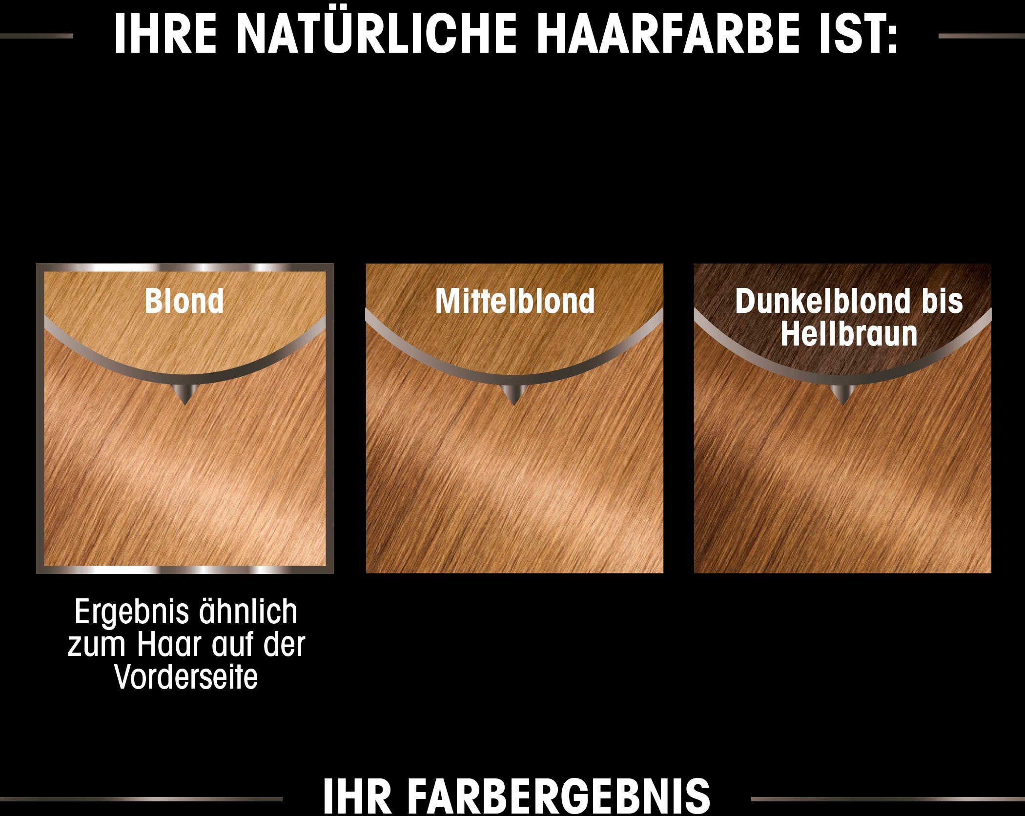 Haarfarbe, Set, 3-tlg., Coloration 8.31 dauerhafte Garnier GARNIER Honigblond Olia