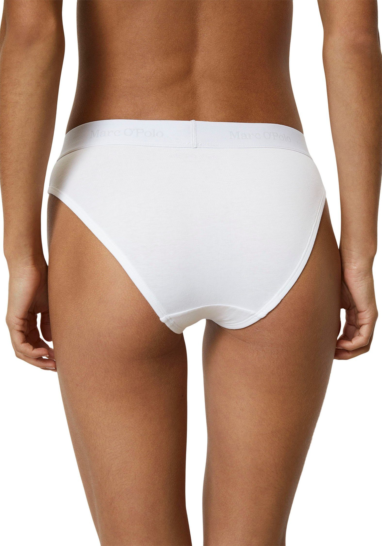 Marc O'Polo Slip Essentials Woven mit dezenter Logodetailierung