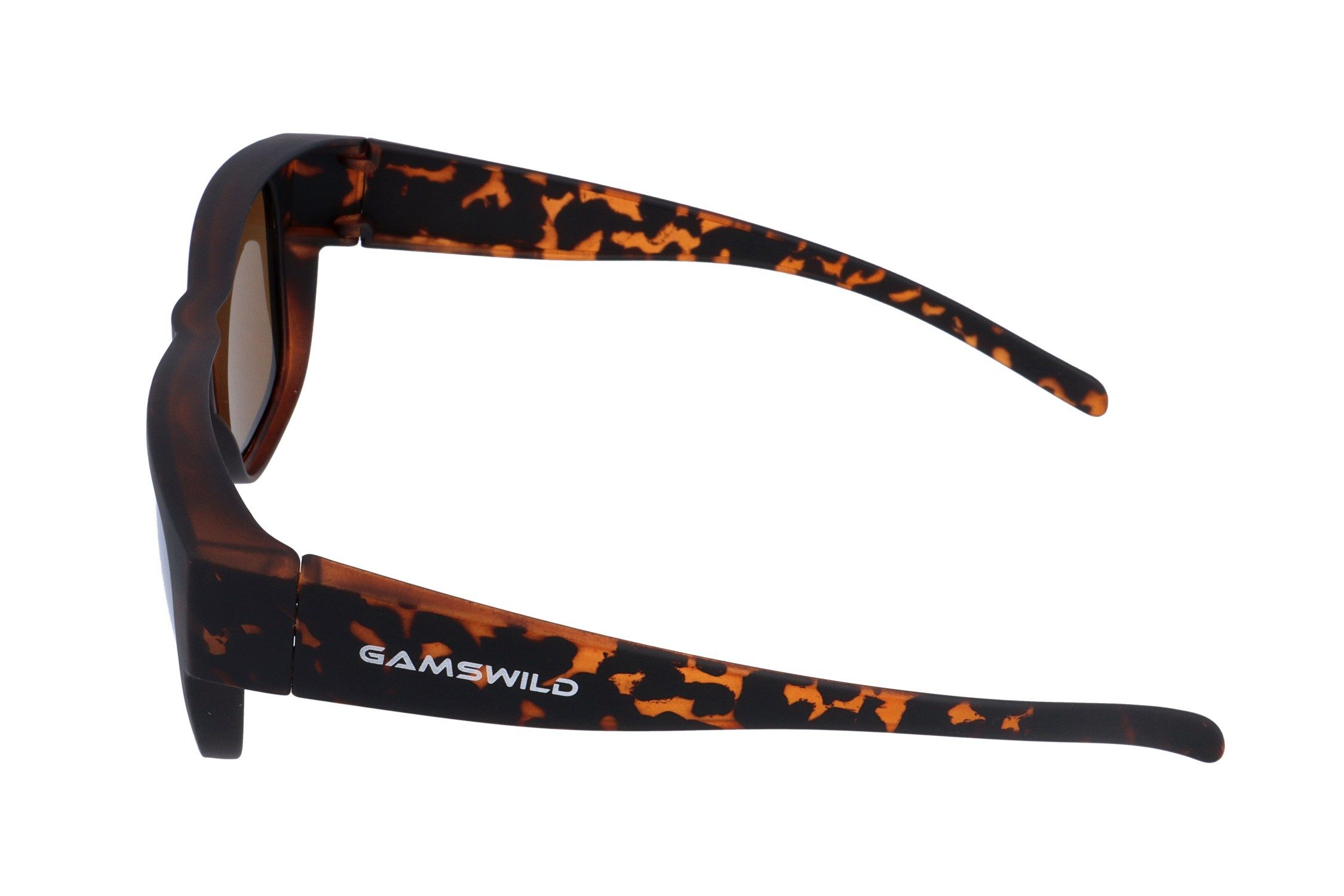 Gamswild Sportbrille UV400 Überbrille Sonnenbrille Sportbrille universelle Passform, Rubbertouch Damen Herren Modell WS6022 in, blau, beere, schwarz G15