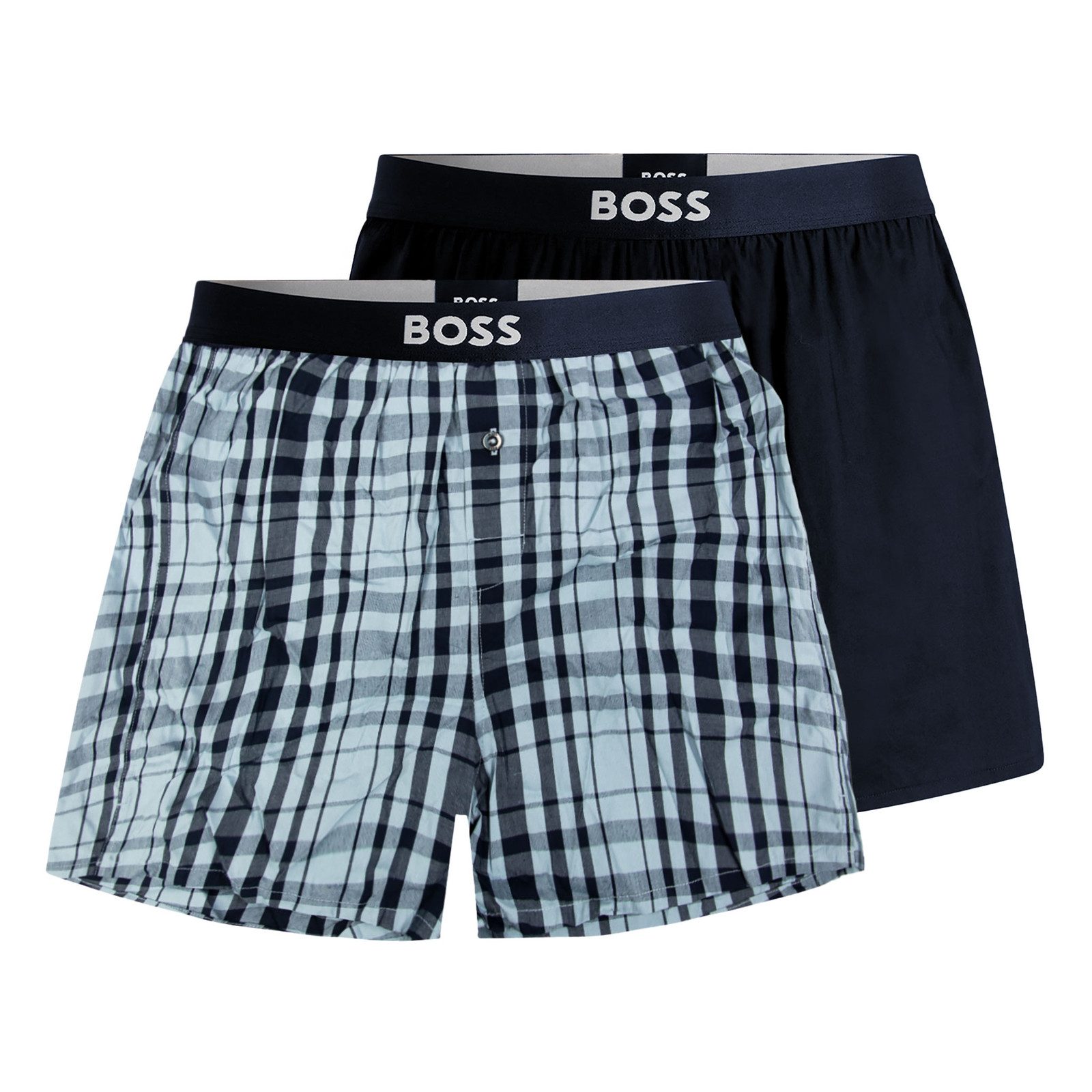 BOSS Boxershorts Boxer Shorts EW (2-St) mit Webgummibund günstig online kaufen