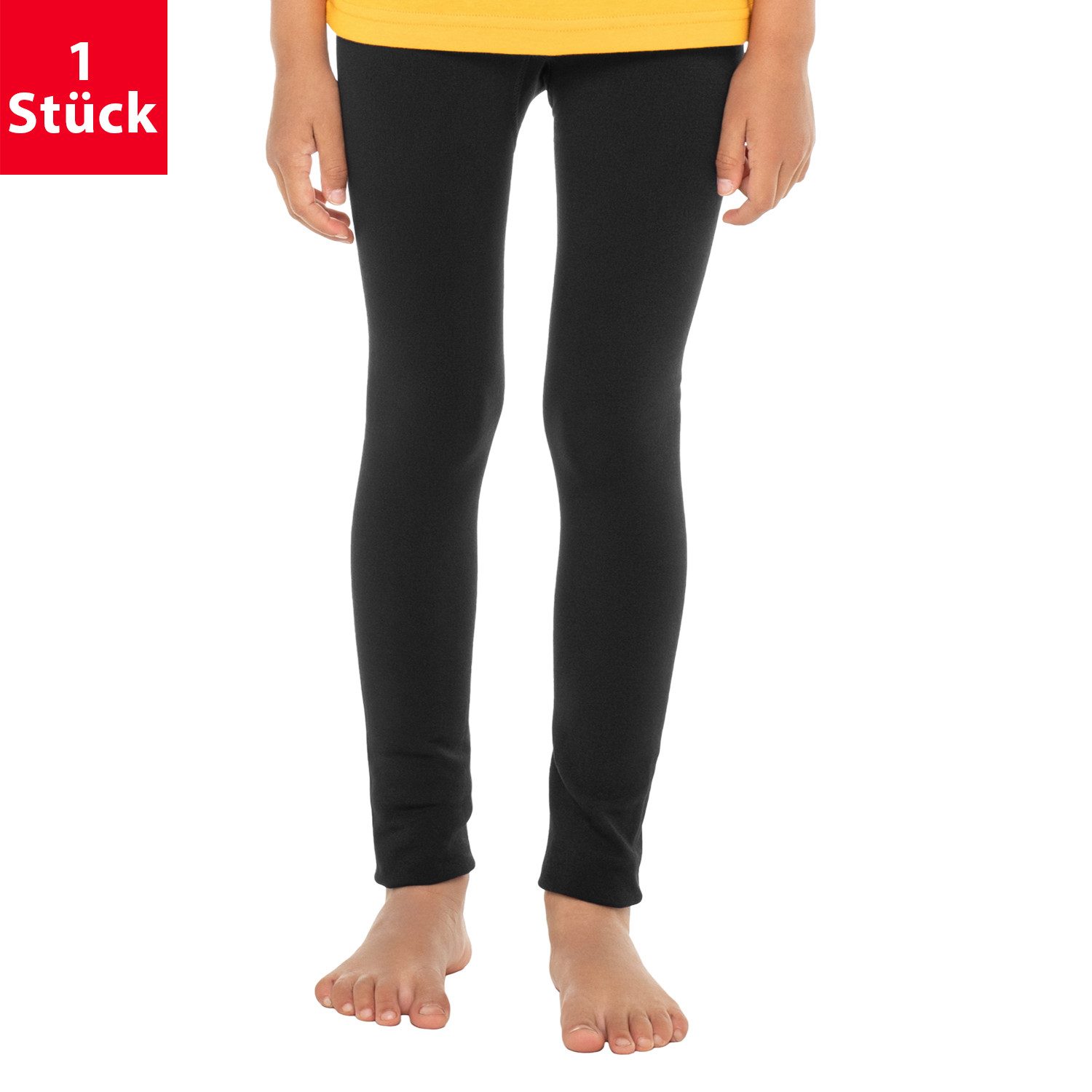 celodoro Funktionsleggings Kinder Thermo Leggings (1er oder 2er) mit Innenfleece