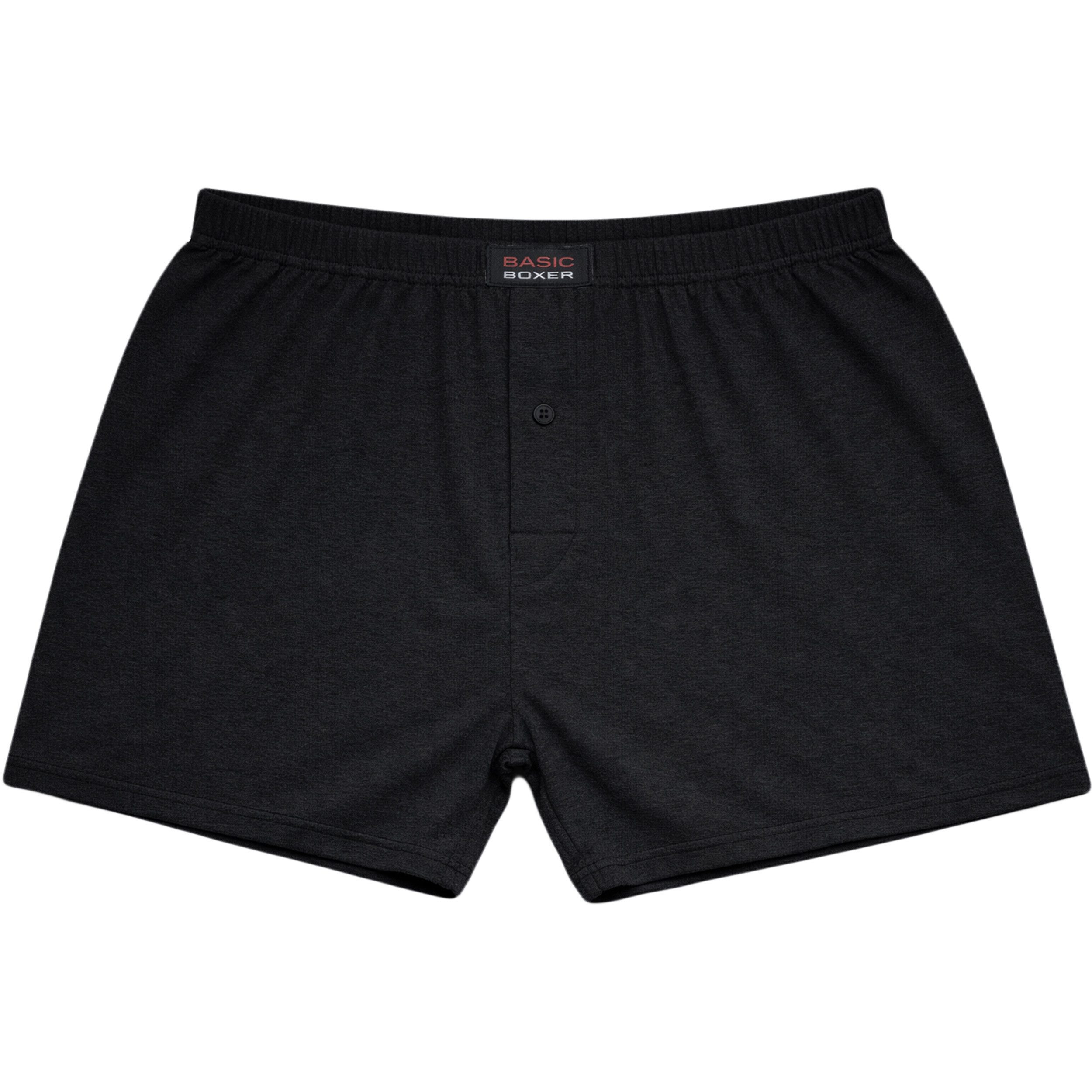 Fashionschmiede Boxershorts Herren Boxershorts Baumwolle 3er-9er Pack Eingriff Unterwäsche (Set, 3-St., 3er-Pack) 100% Baumwolle, Komfortbund, große Größen S–6X – Bild 3 von 3