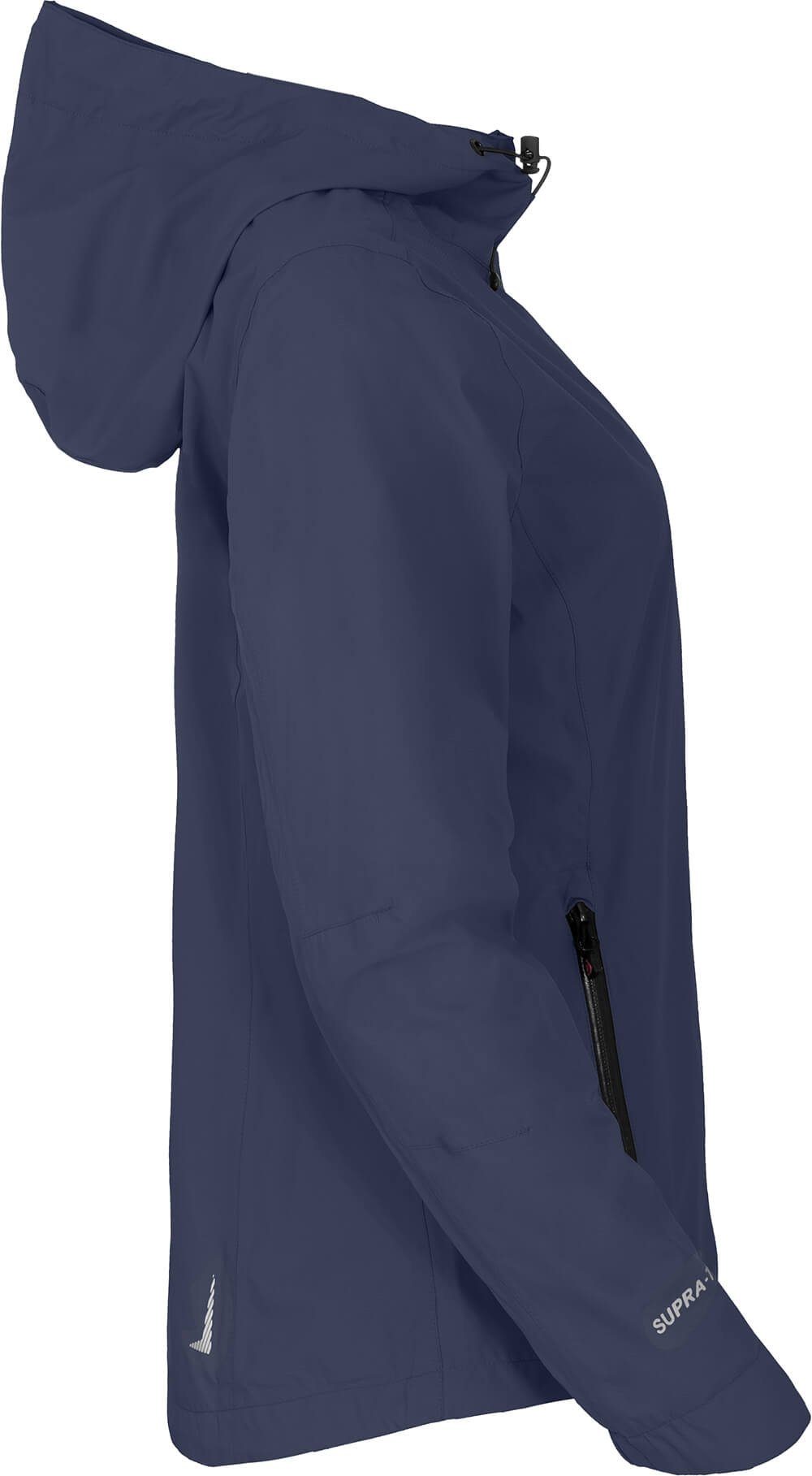 Bergson Regenjacke HELLI Damen Regenjacke, Netzfutter, 12000 mm Wassersäule, Kurzgrößen, peaco – Bild 3 von 5