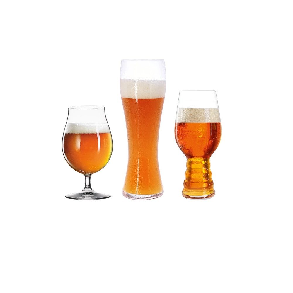 SPIEGELAU Bierglas Spiegelau Bier Tasting Kit 3 tlg., Kristallglas