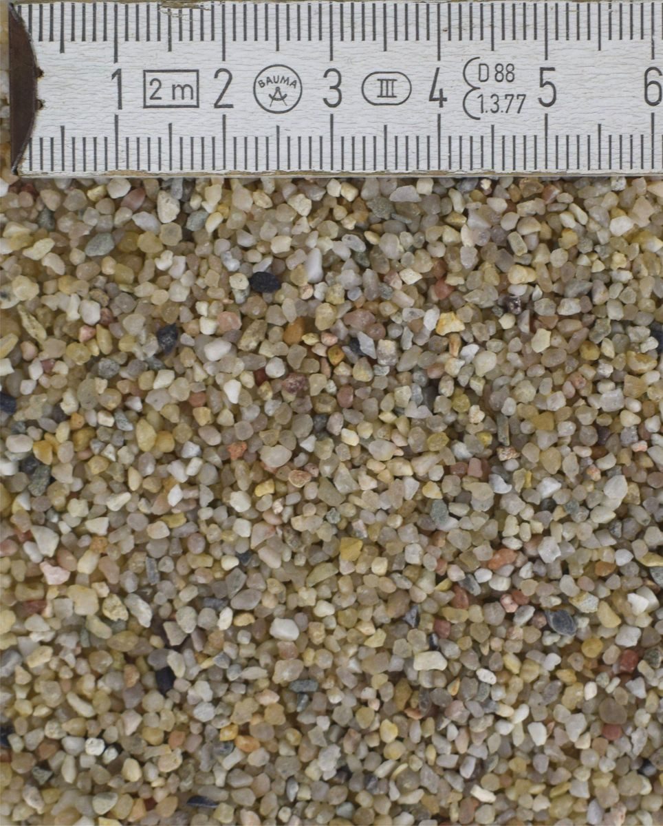 Nuber GmbH Zool. Großhandlung Aquarienkies Aquariensand Quarzkies natur 5 kg