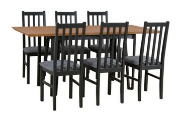 MOEBLO Stuhl BESO 10 (Polsterstühle, Holzstühle, Esszimmerstühle, Massivholz), (BxHxT):43x97x40cm