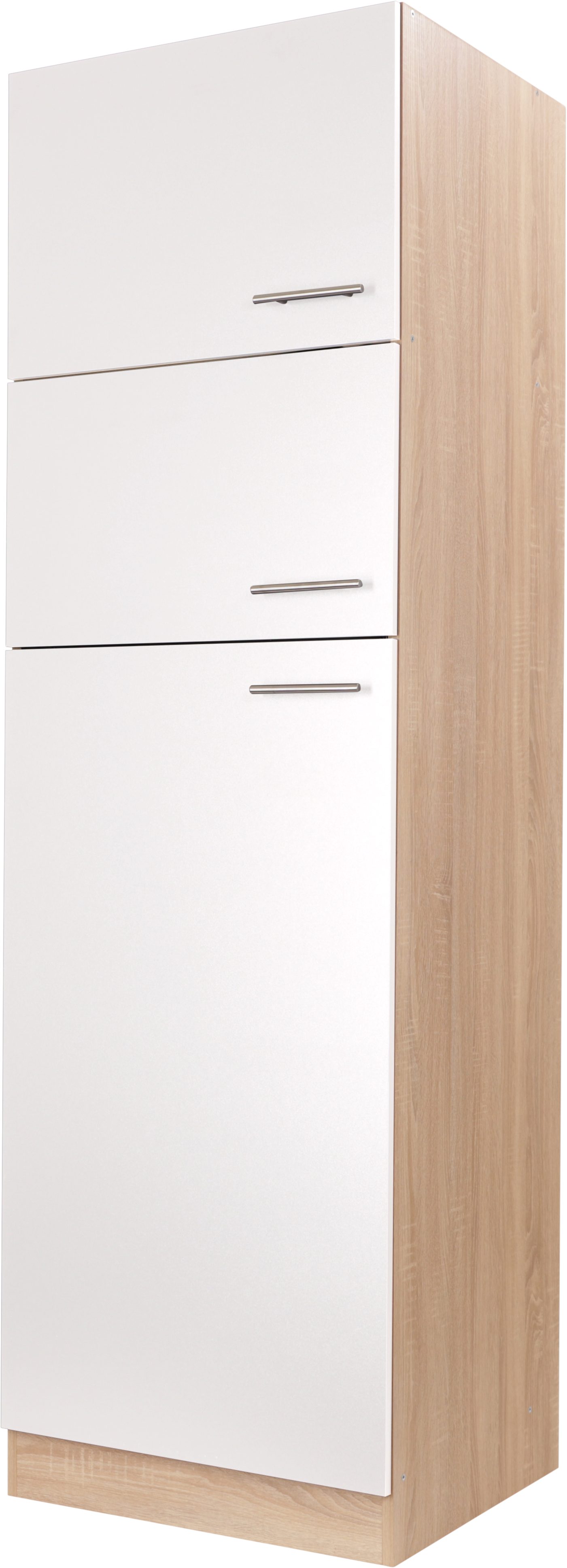 RESPEKTA Kühlumbauschrank Merle Breite 60 cm, Türen wechselseitig anschlagbar, Höhe 200 cm