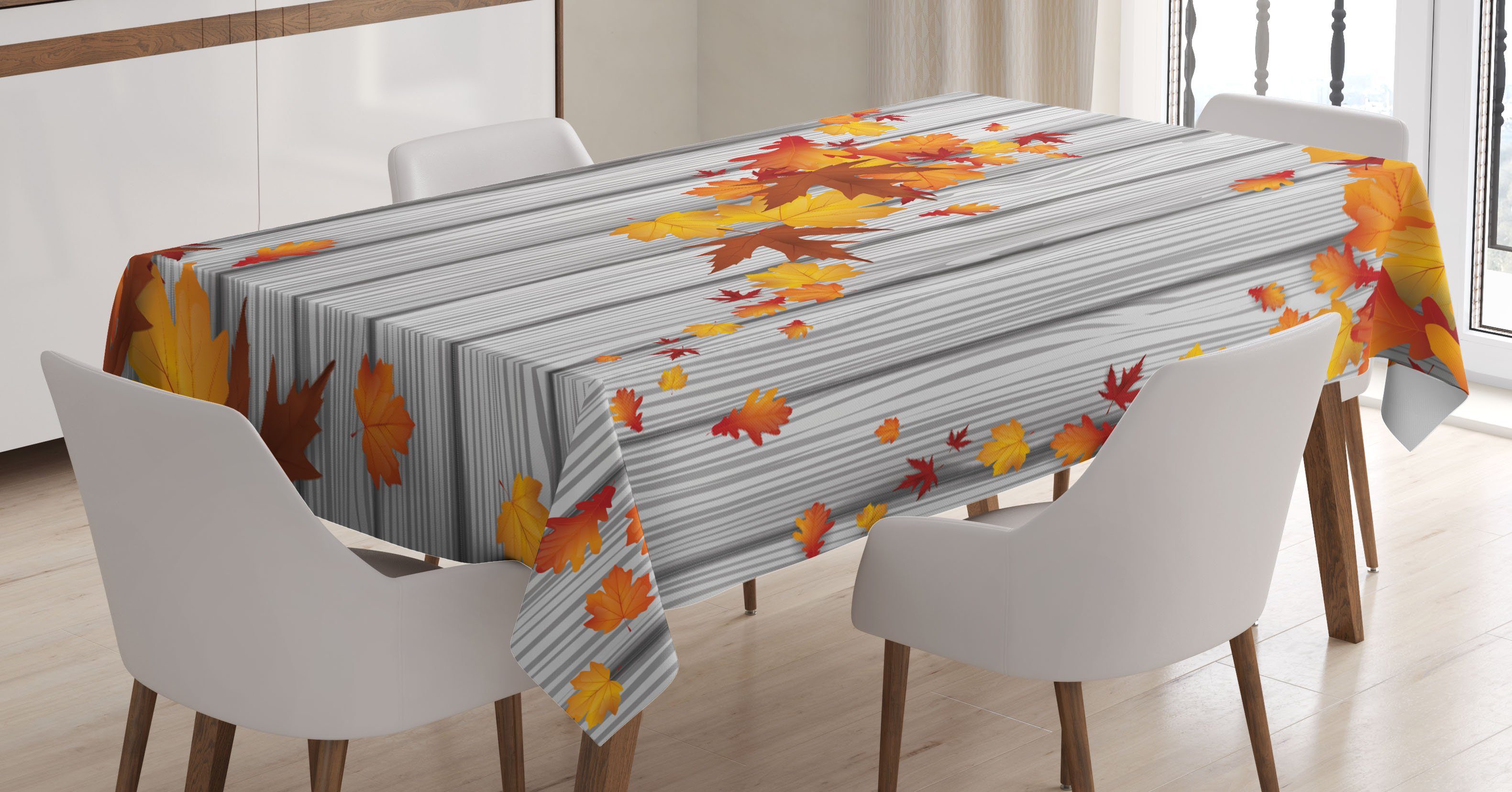 Herbst Farbfest Abakuhaus geeignet Für Außen Maple Bereich Baum Fall Farben, den Tischdecke Waschbar Klare Leafs