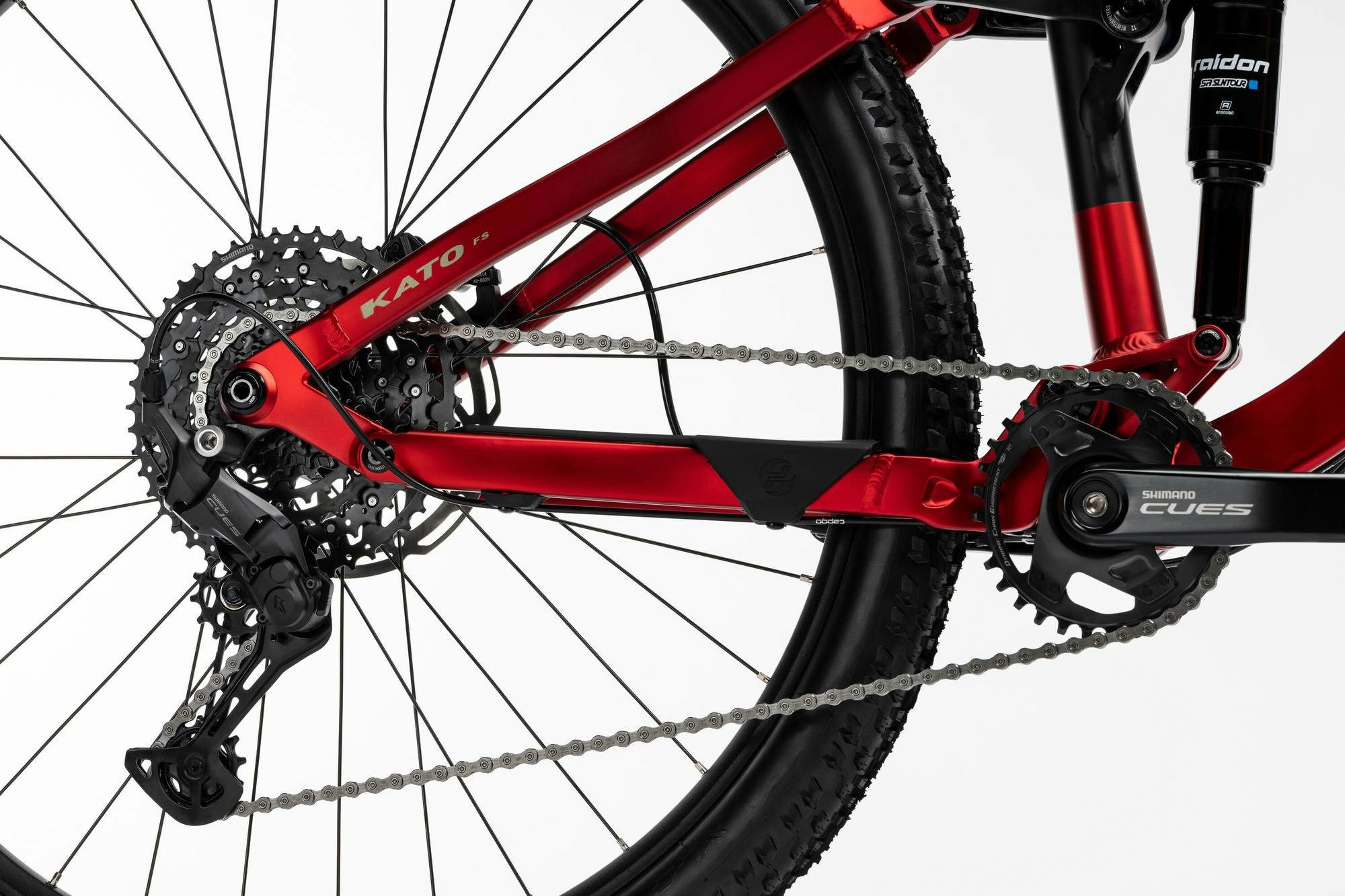 Ghost Mountainbike MTB Fully KATO FS deep crimson/black ink matt 27,5" Diamant, 10 Gang Shimano Shimano CUES RD-U6000 10/11s, Shadow+, 10-Gang Schaltwerk