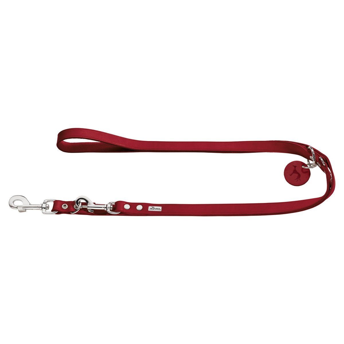 Hundeleine Verstellbare Führleine Aalborg rot