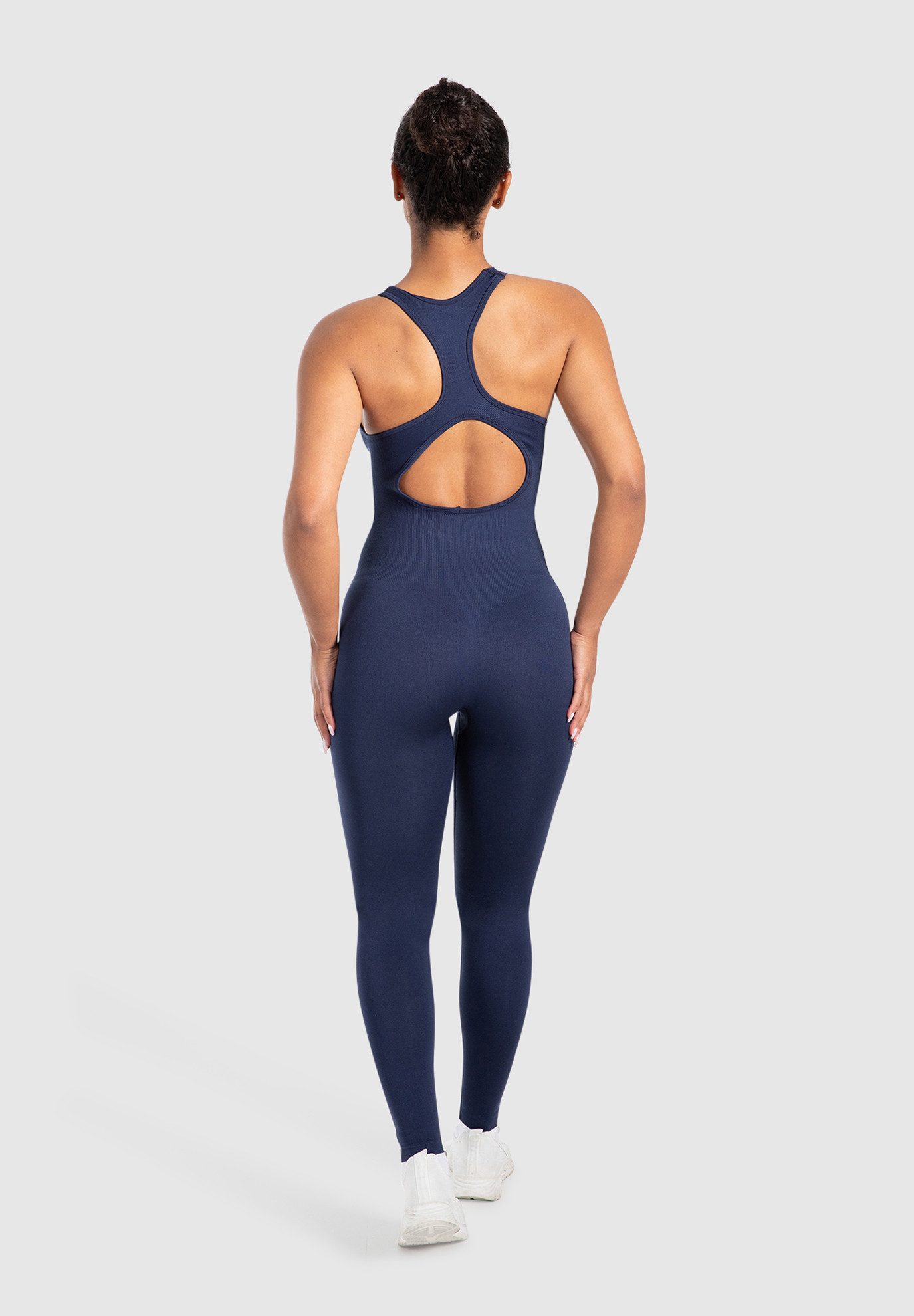 Smilodox Jumpsuit Elsie, Seamless Einteiler, Racerback, günstig online kaufen