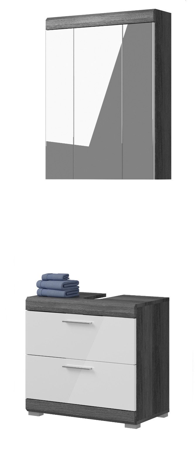 Inn.Furn Badezimmer-Set Shawn, (2-St)