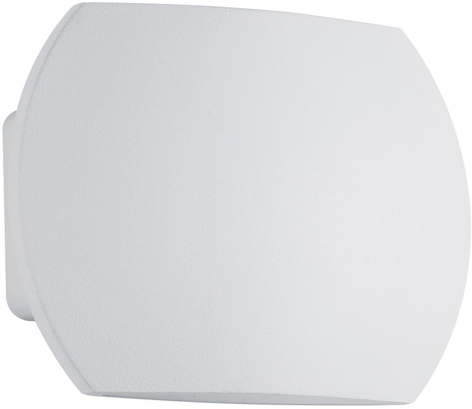 Paulmann LED Wandleuchte Bocca IP44 2x3W Weiß, LED fest integriert, Warmweiß