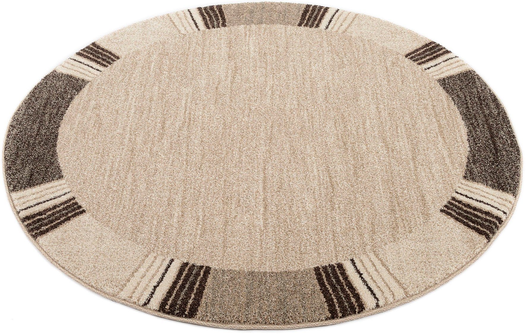 OCI DIE TEPPICHMARKE Teppich CASTLE FLORA, rund, Höhe: 20 mm, Wohnzimmer günstig online kaufen