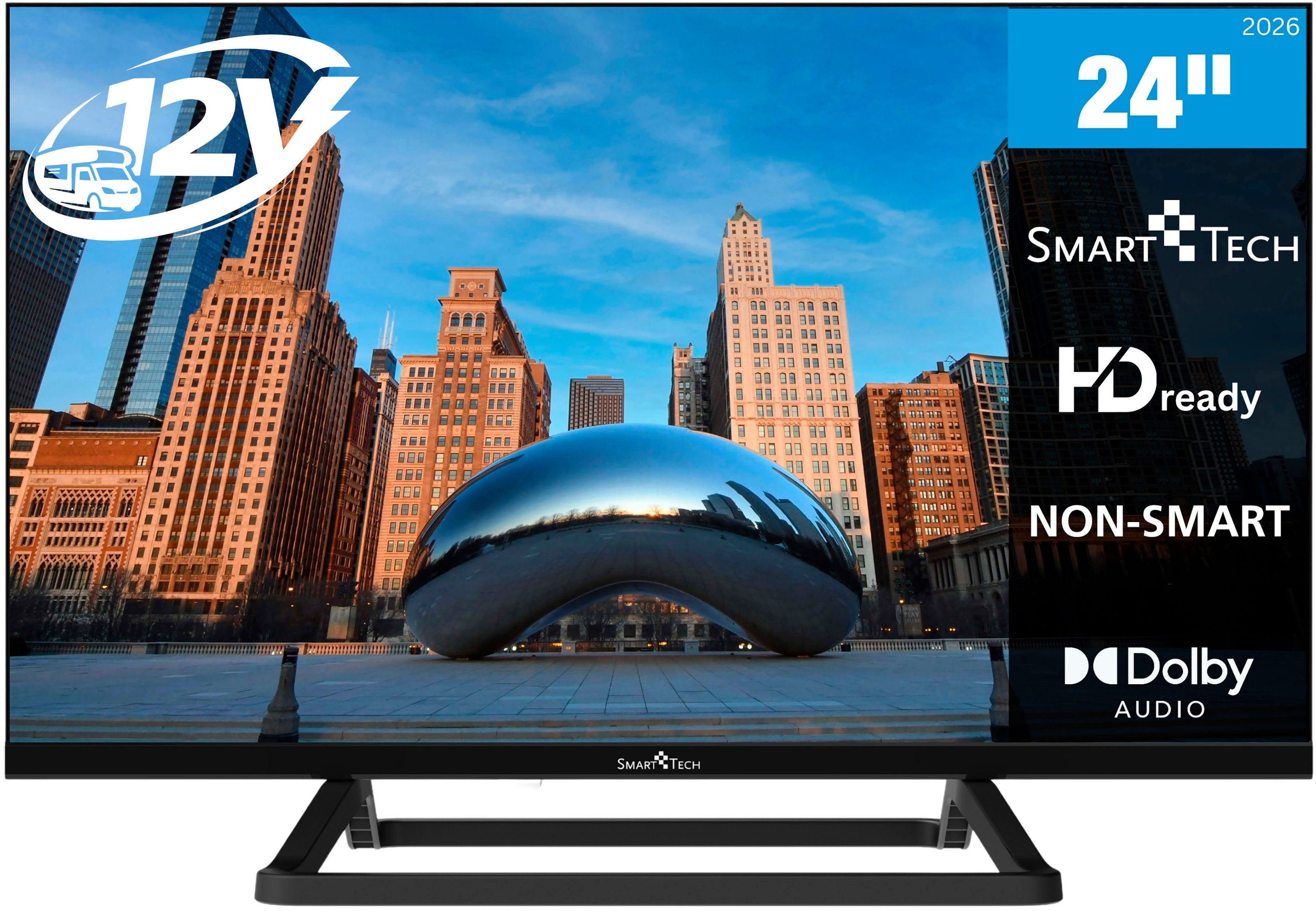 Smart Tech 24HN01V3CA LED-Fernseher (60 cm/24 Zoll, HD ready)