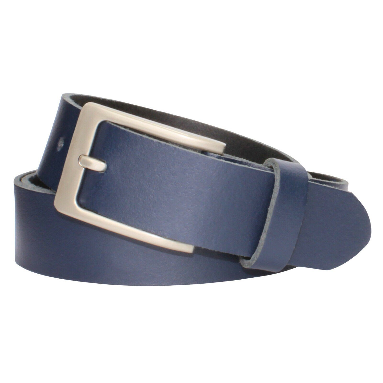 Manza Ledergürtel Gürtel Ledergürtel 3cm breit Echt Leder Jeansgürtel Unisex Kürzbar