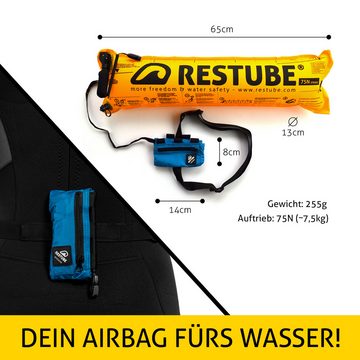 Restube Wasser-Airbag Extreme, aufblasbare Schwimmboje für raue Bedingungen, robust, wiederverwendbar