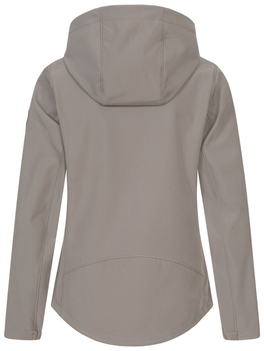 SUBLEVEL Softshelljacke Damen Frühlings Jacke Softshell Jacke Outdoor Regen Übergangs Jacke