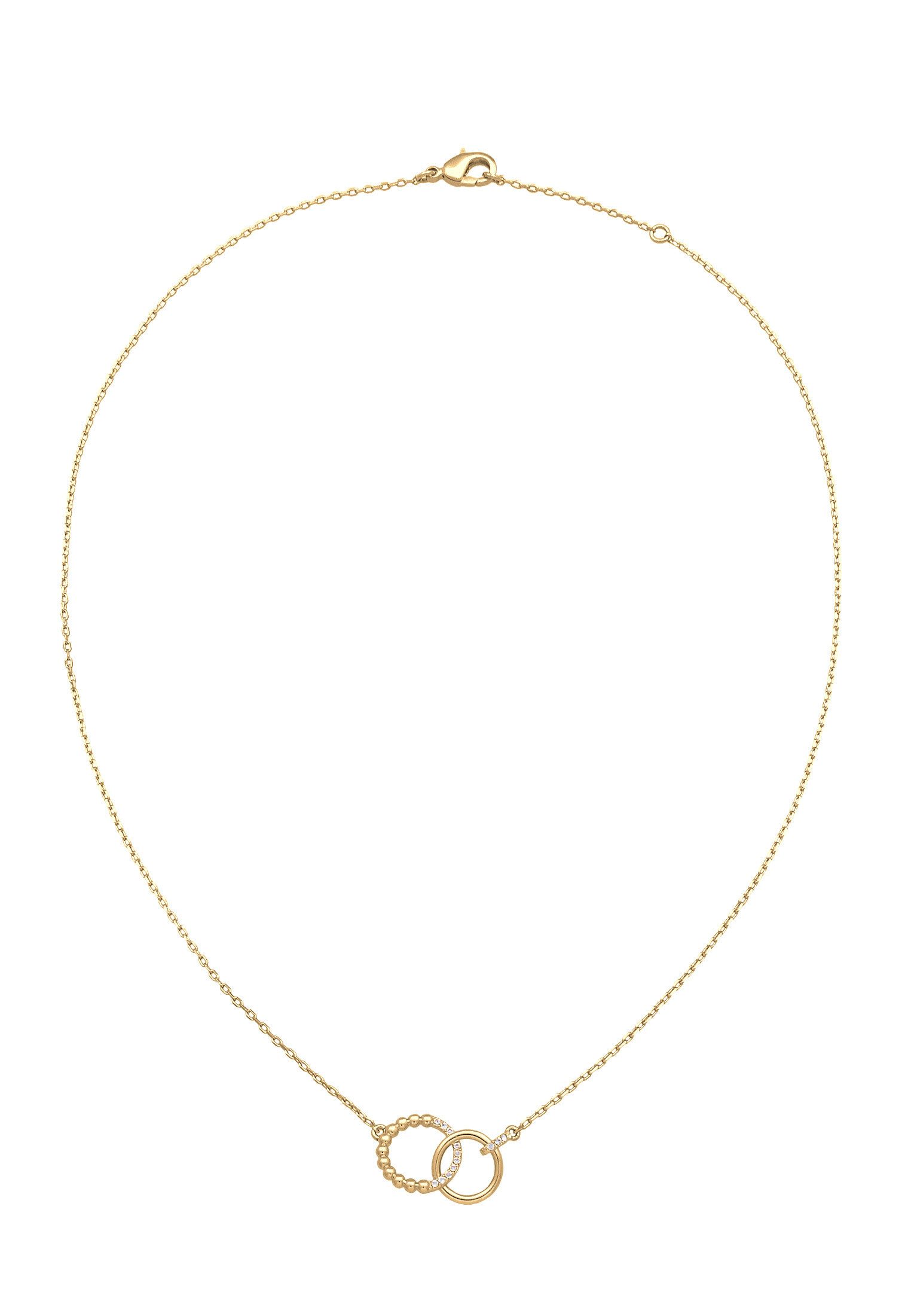 Elli Kette mit Anhänger Ringe Infinity günstig online kaufen