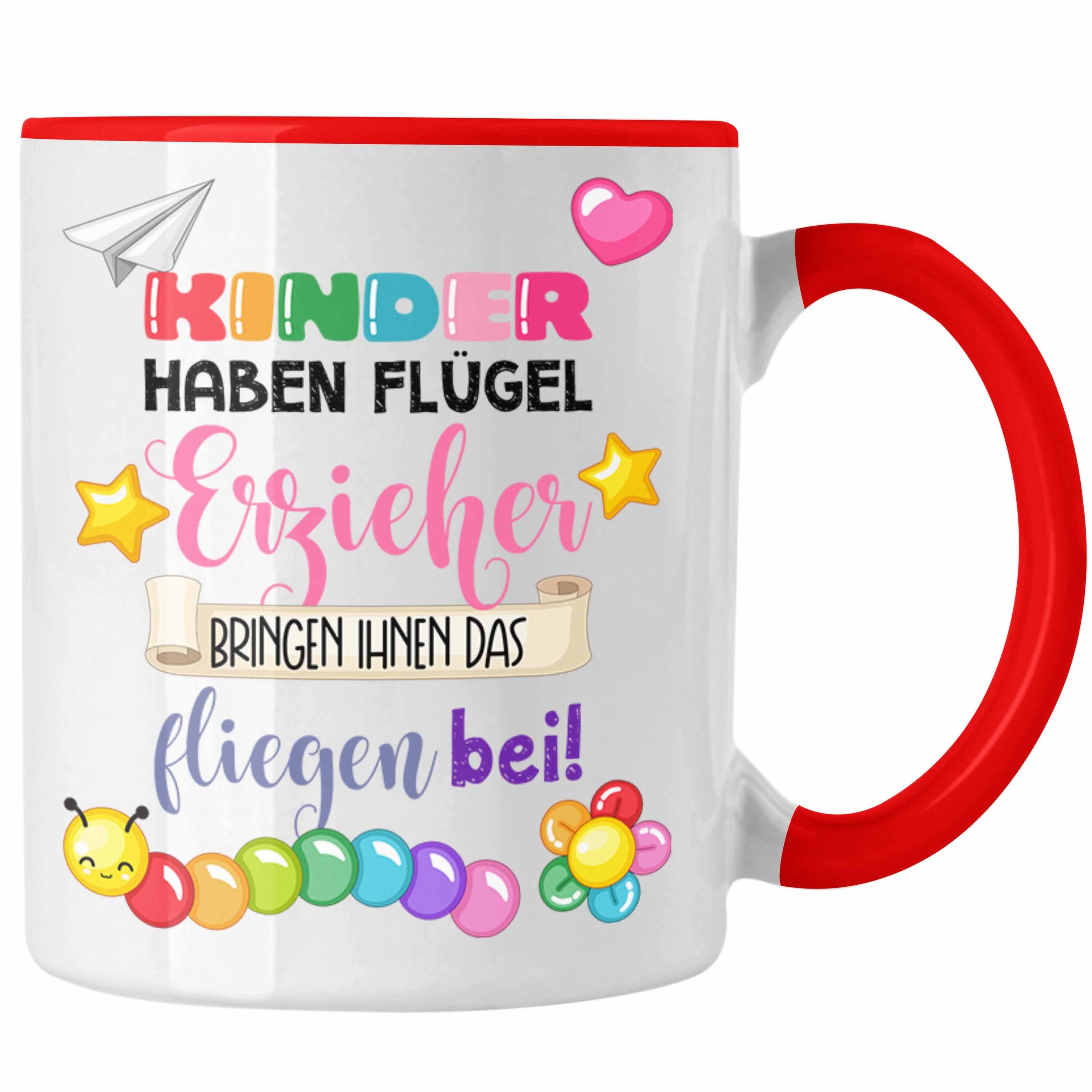 Trendation Tasse Trendation - Erzieherin Tasse Geschenk Danke Dankeschön Abschiedsgesch