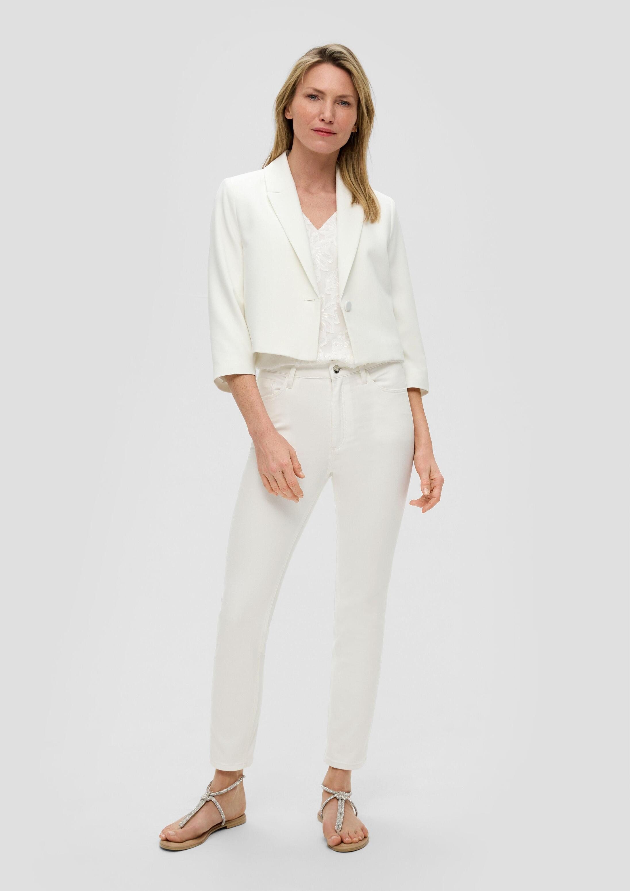 s.Oliver Slim-fit-Jeans Jeans-Hose BETSY Cropped Jeans Betsy / Slim fit / High rise / Slim leg