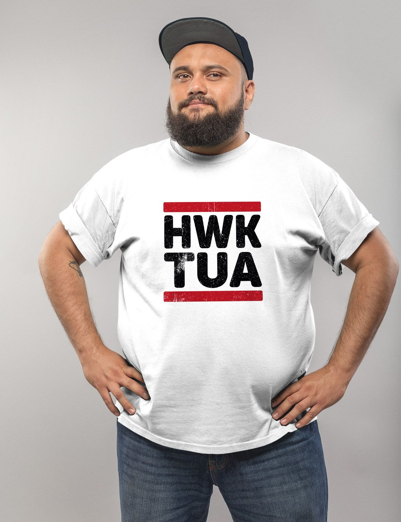 MoonWorks Print-Shirt Herren T-Shirt Hawk Tuah günstig online kaufen