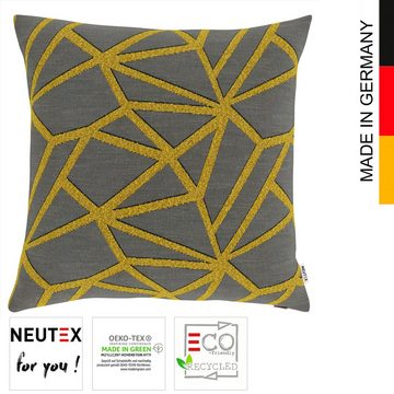 Kissenhülle Net Eco, Neutex for you! (1 Stück), Made in Green zertifiziert, ohne Füllung