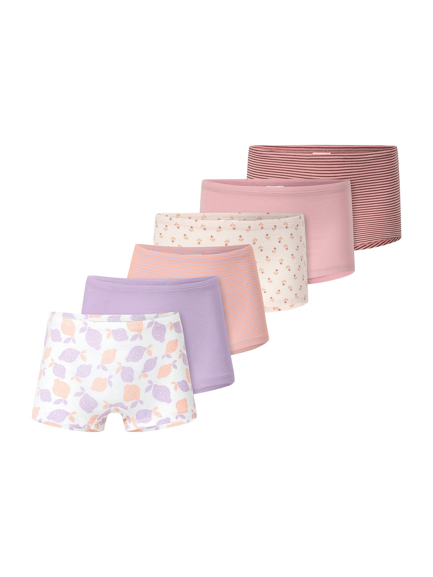Schiesser Panty 955 Multi (6-St) Pantyslip, Boyshort, Unterwäsche