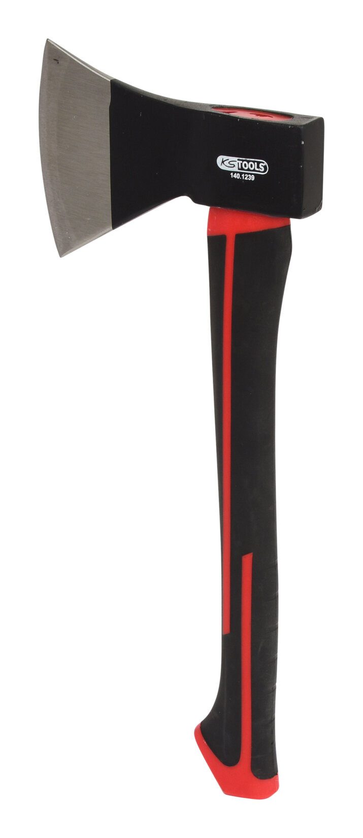 KS Tools Beil, 35 cm Länge, Handbeil mit Fiberglasstiel, 800g